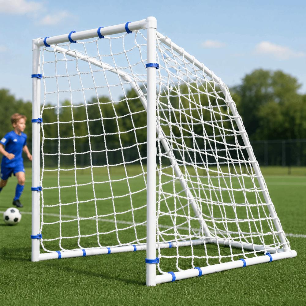Braided Rope Replacement Soccer Net Square Mesh Soccer Post Net Soccer Goal Net Sports Field