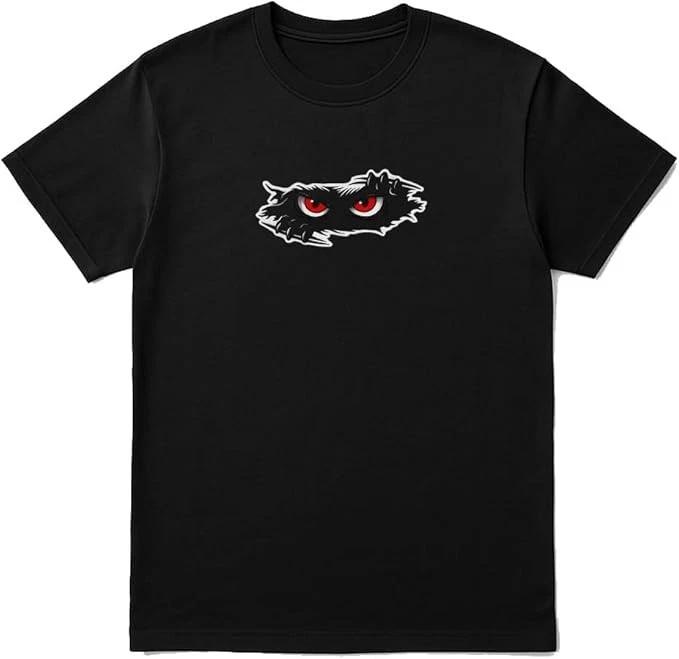 Red Eyes Shadow T-Shirt – Mysterious Graphic Tee for Men & Women XXL