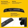 4X Smoked Front Rear LED Side Bumper Marker Lights For Dodge Charger 2015-
