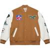 Varsity Jacket - MITCHELL & NESS - Philadelphia Eagles - Retro - Wool/polyester Blend - Optimal Comfort