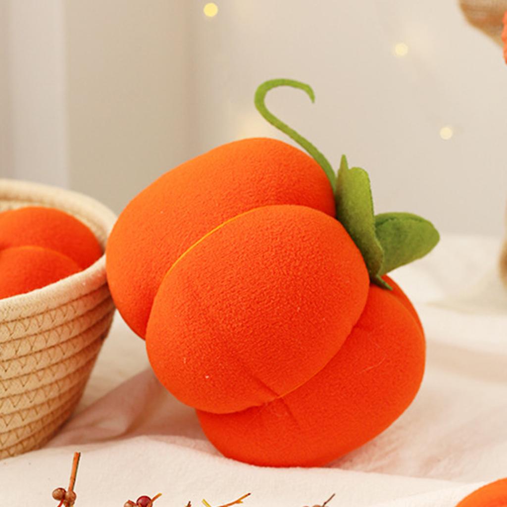 Premium Stuffed Pumpkin Throw Pillow Cozy and Breathable Plush Toy for Home Decoration