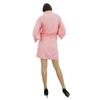 Bimba Women Short Solid Belt Robe Soft Modal Cotton Wrap Round Plain Bath