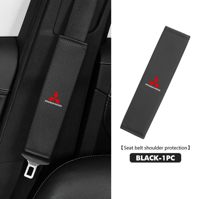 

For Mitsubishi Car Seat Belt Buckle Clip Anti Scratch Protector Cover Accessories Lancer ASX Pajero Mirage Attrage Xpander