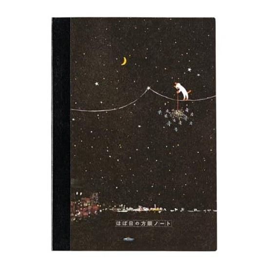 Hobonichi Techo Kubo Hiroko Graph Paper Notebook (A5) Tonights Sparkler Star Shower Planner Accessory