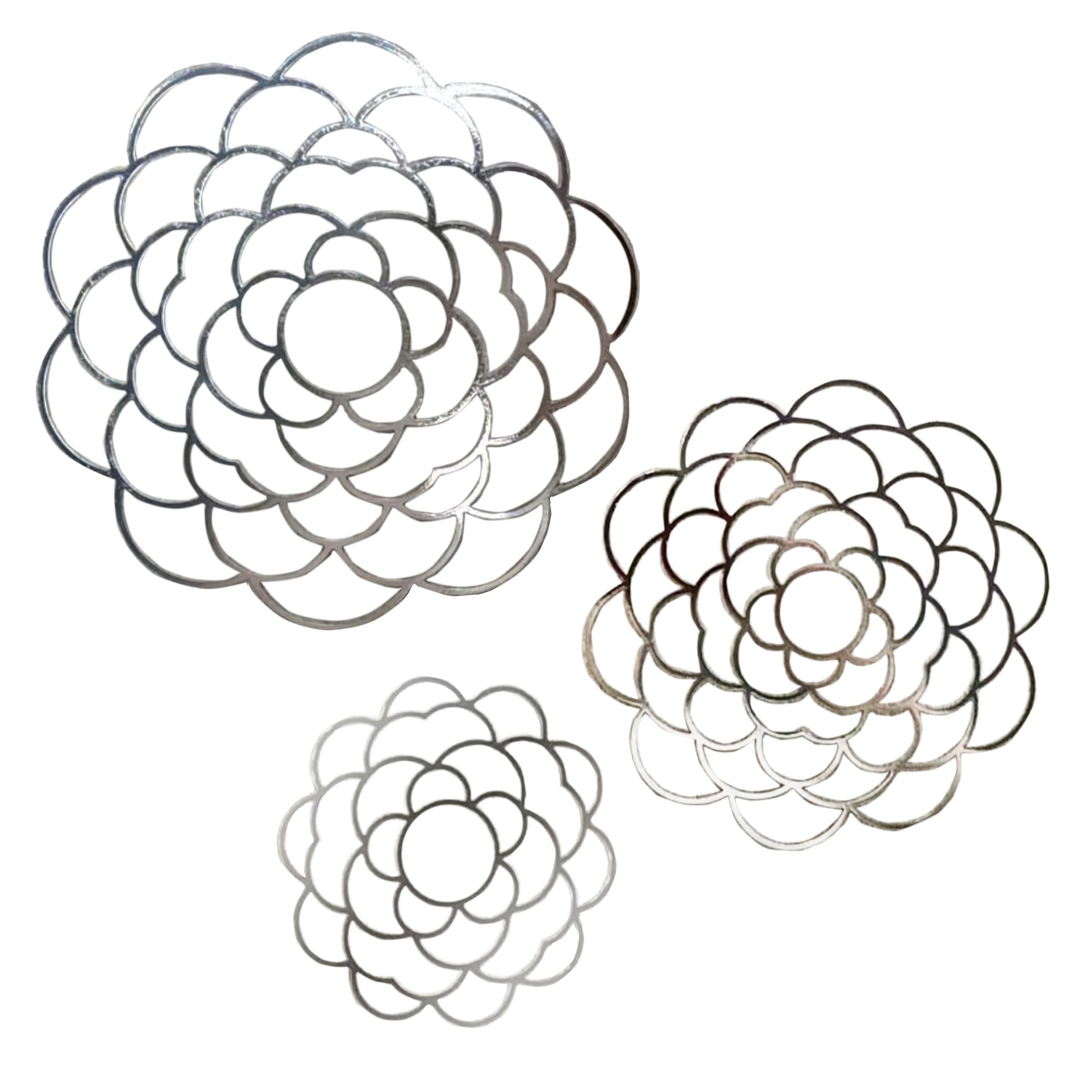 

EdisonBrain Гибкий набор держателей для цветочной композиции и 15 см инструмент для аранжировки стеблей цветов из нержавеющей стали 3 штуки (10см, 12,5см,