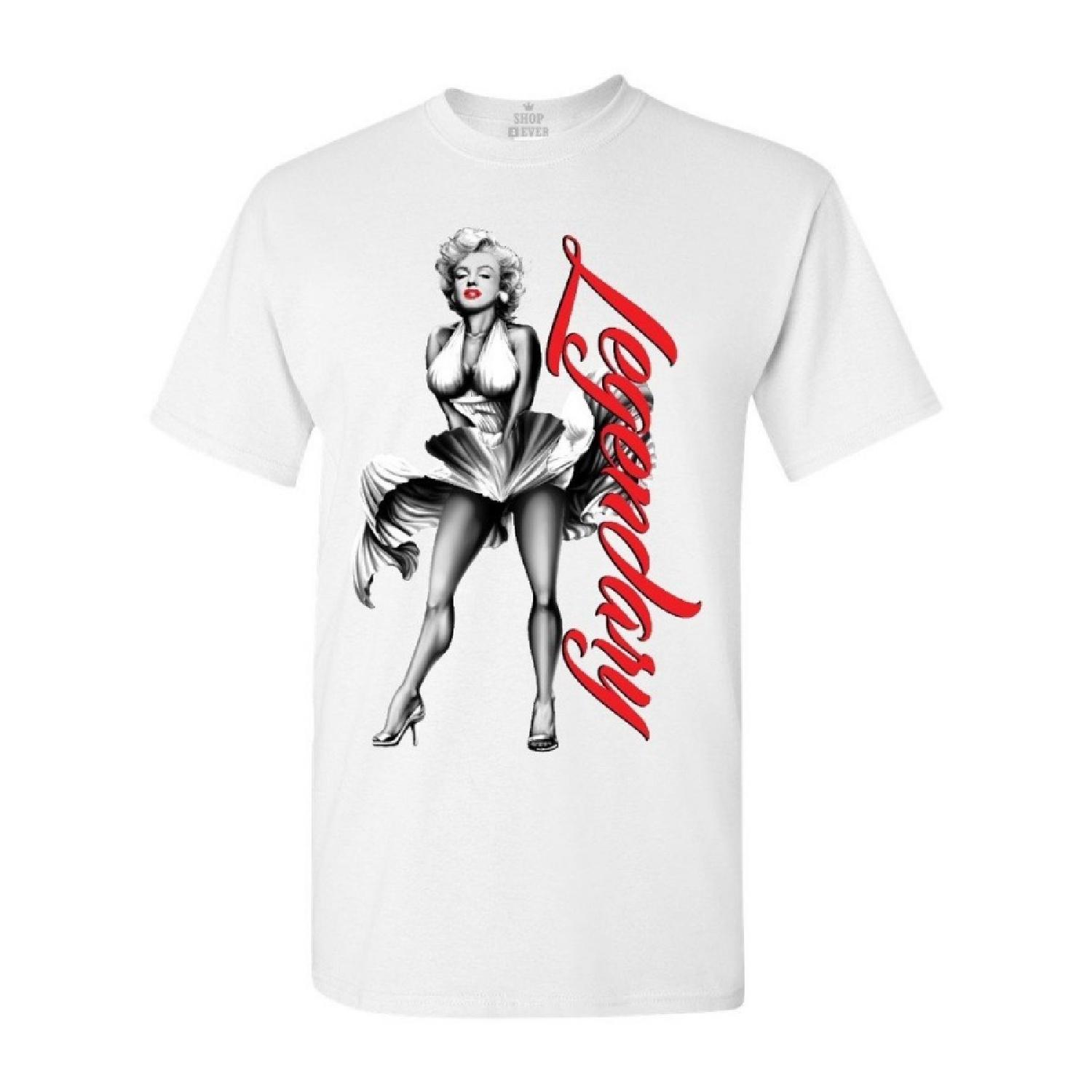 Marilyn Monroe Legendary T-shirt Fashion Shirts 3XL White FM 61492 S