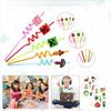 Creative Cartoon Reusable Straws Vibrant Eco-Friendly Design for Holiday Parties Daily Juice Beverages High Quality Supplies