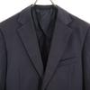 Burberry Sanyo Shokai Made In Japan Striped Pattern Wool Tailored Jacket Men's Used