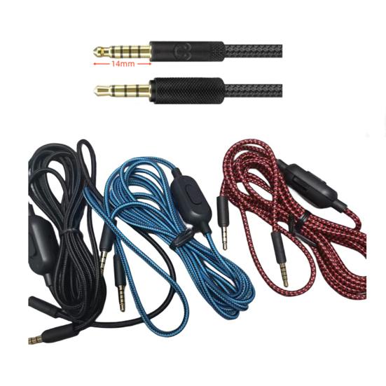 2M Audio Cable Replacement for GPRO X G233 G433 Gaming Headset 3.5mm Male