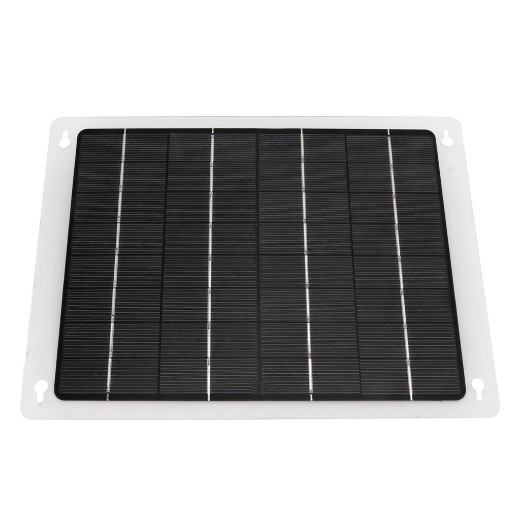 20W 12V Solar Panel Polysilicon Battery Charger Panel Dual USB Charging Port Obd Cable for Car RV Ch