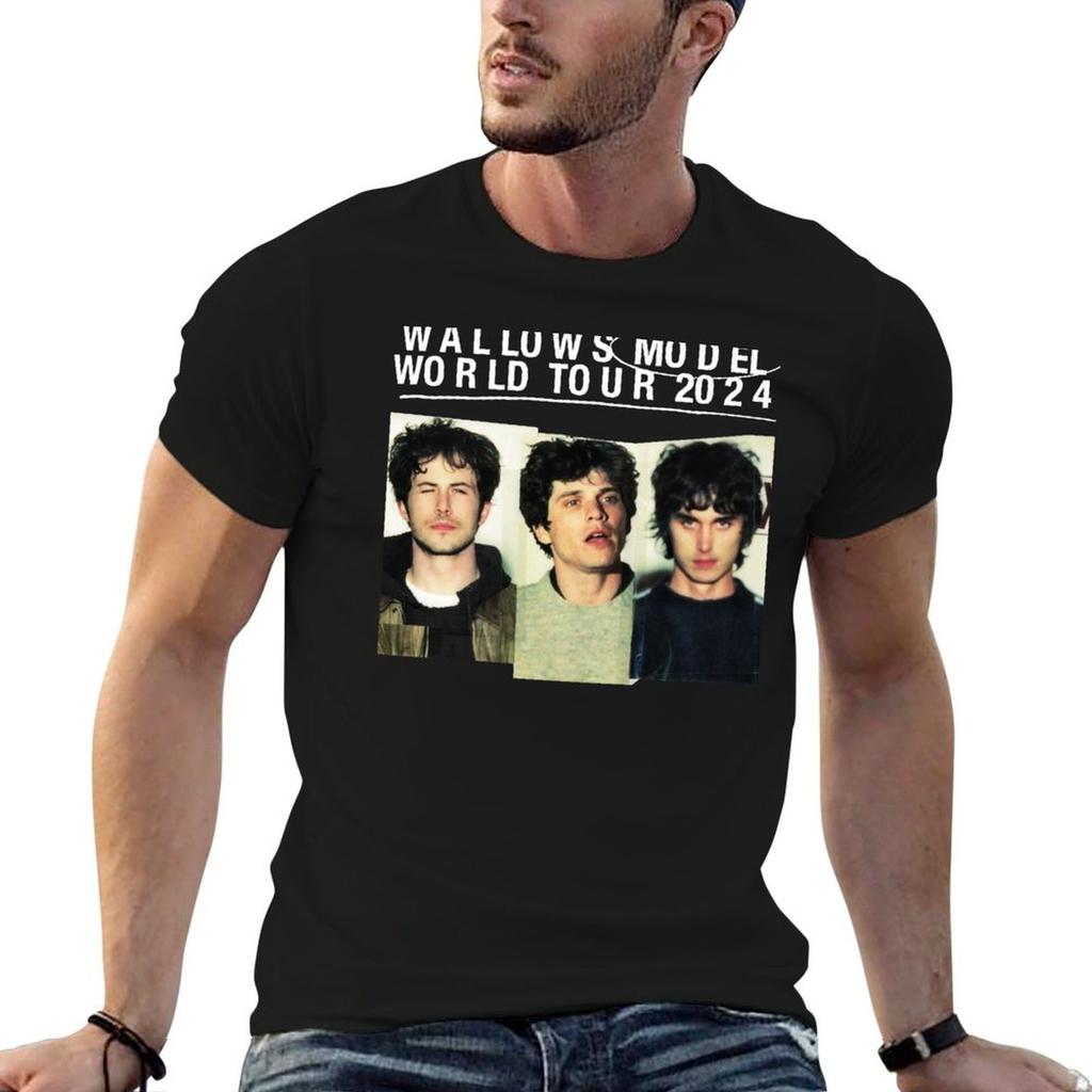 Wallows Model World Tour T-Shirt t shirt man casual cotton t shirt pack mens graphic t shirts T