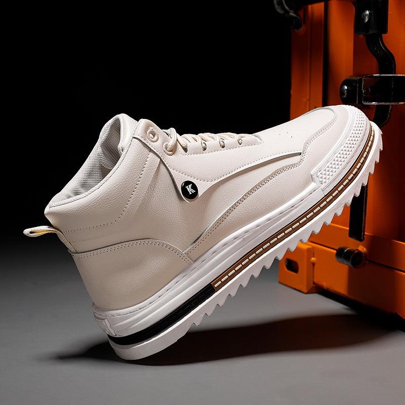 

Зимняя / Весенняя Мода Повседневные Ботильоны Мужская Обувь Высококачественная ПУ Взрослые Резиновые Снежные Ботинки Мужские Рабочие Ботинки Обувь Кроссовки 39 бежевый