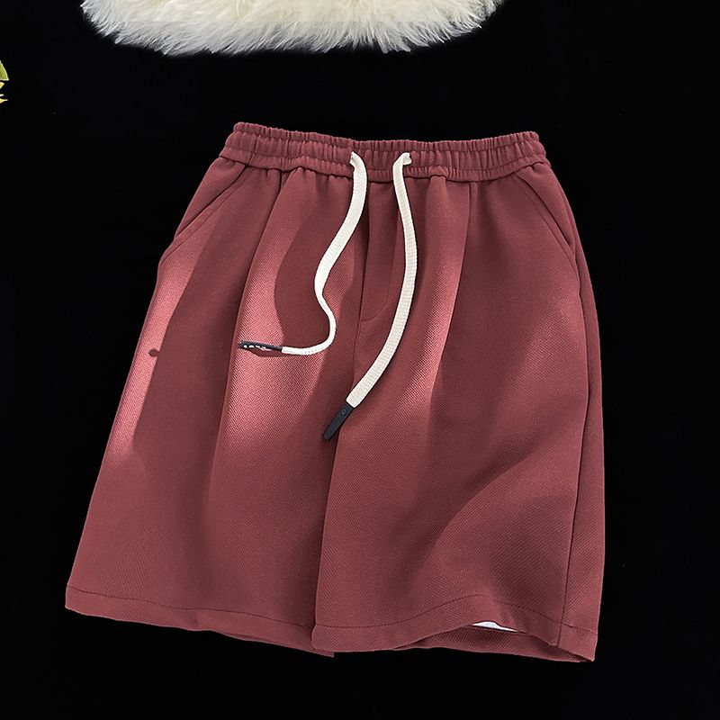 Pineapple Plaid Shorts Men Wear Thin Summer  New Sports Five-point Fashion Brand Loose Casual Breeches