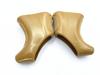 One Pair of Shield Brake Lever Hoods Brown for Campagnolo  Nuovo / Super Record