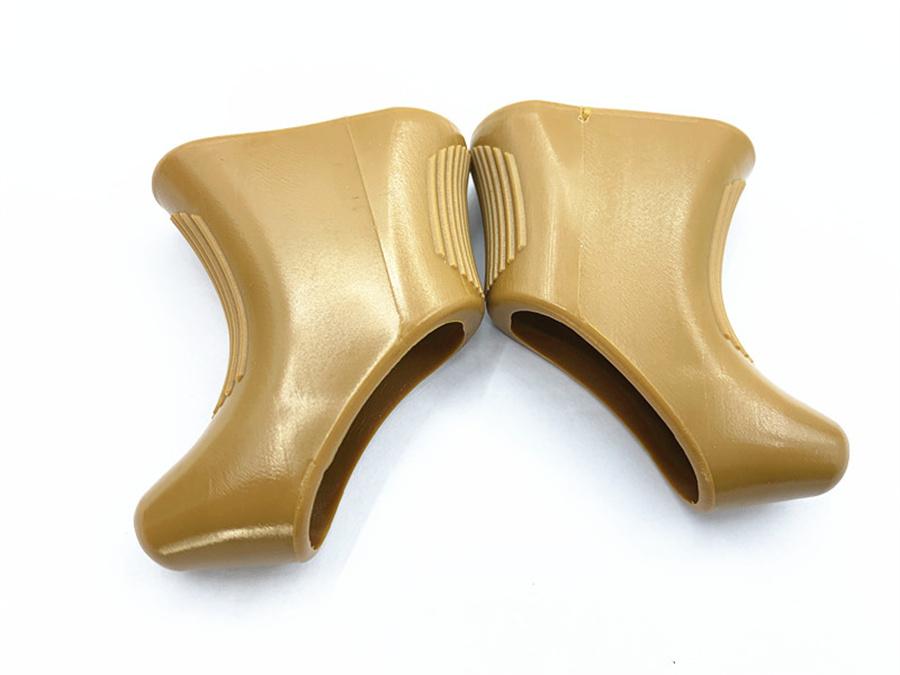 One Pair of Shield Brake Lever Hoods Brown for Campagnolo  Nuovo / Super Record