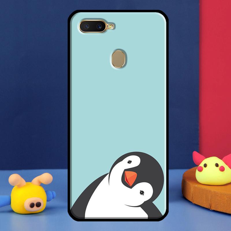 Pinguin Für Oppo A54 A57 S A78 A58 A98 A5 A9 A91 A15 A16 A17 A52 A72 A76 A96 A74 A94 A77 Handyhülle