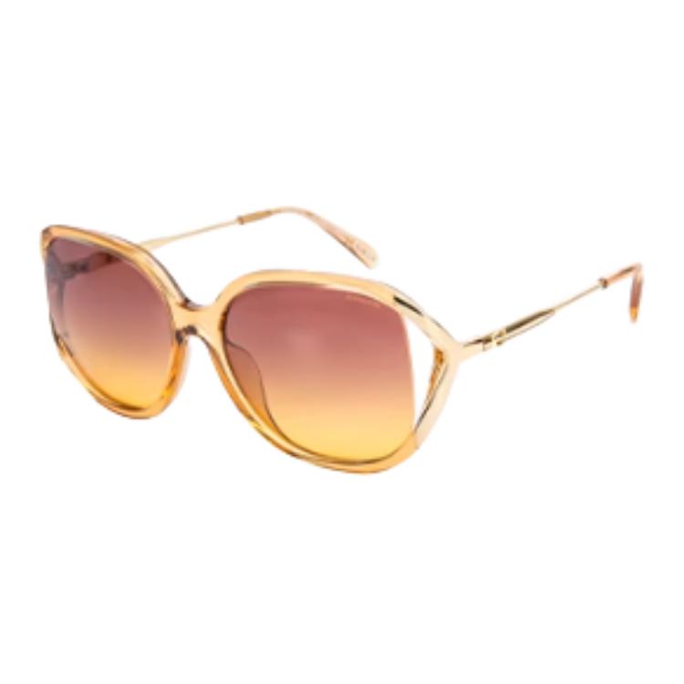 Coach Logo Oval Sunglasses Women sunglasses Multicolor OHC8396 Black