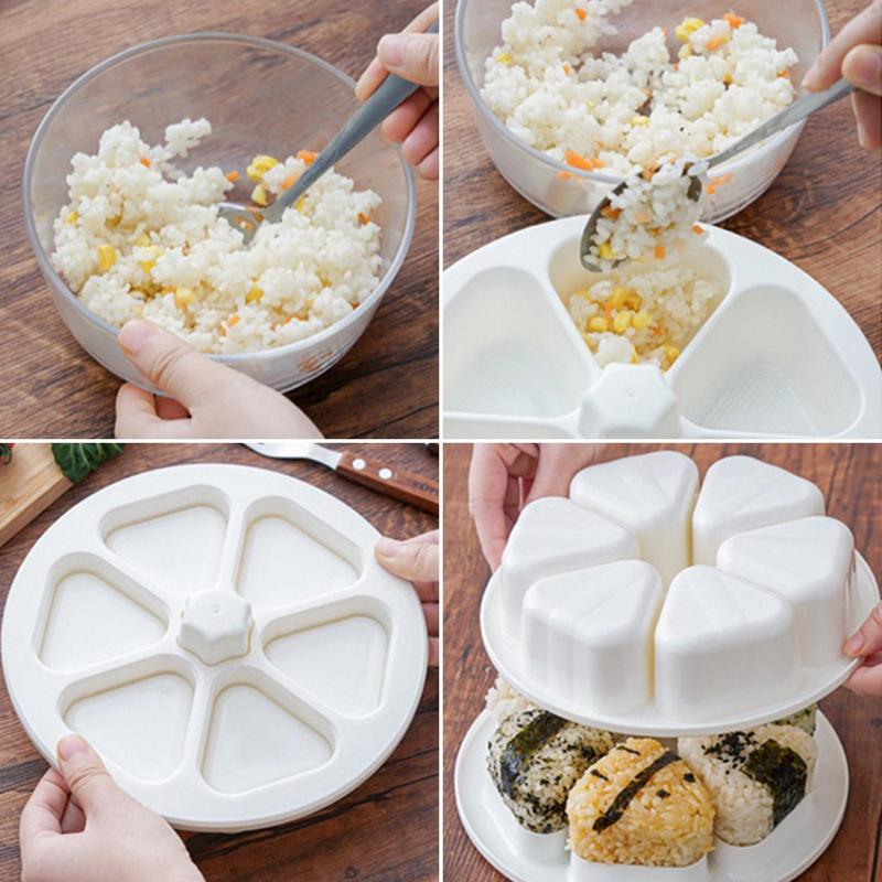Sushi Maker Sushi Press Maker And Sushi Making Kit For Japanese Onigiri Home D I Y Onigiri Press Kit Press Mold Rice Ball Making