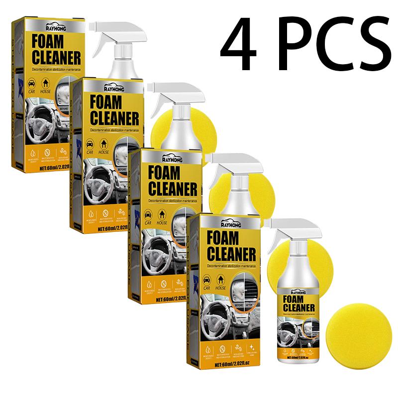 Rayhong Car Interior Foam Cleaner Waterless Stain Remover Seat Headliner Dashboard Foam Cleaner