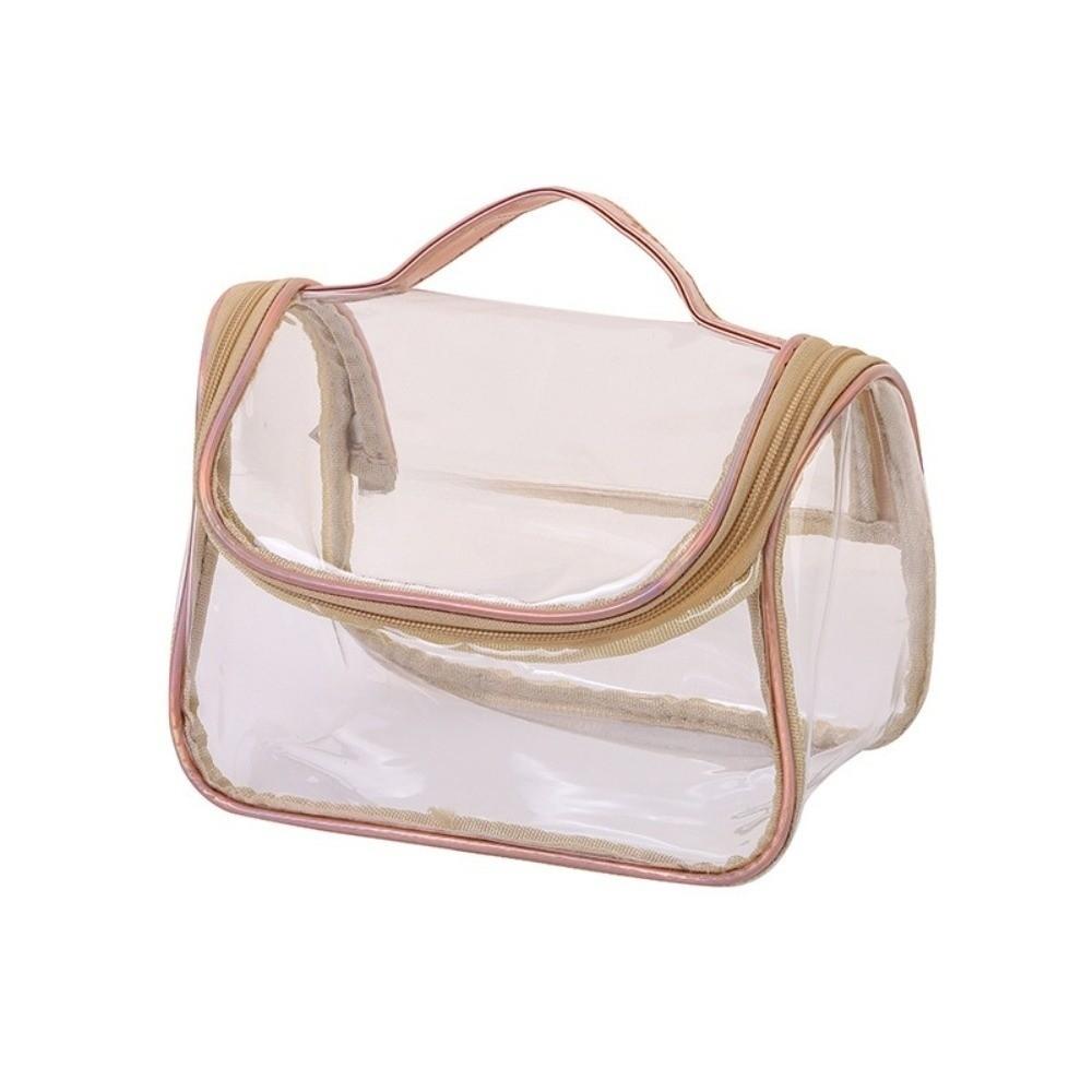 Waterproof Clear MakeUp  Bag Transparent Toiletry Wash Storage Organizer  Bath Wash
