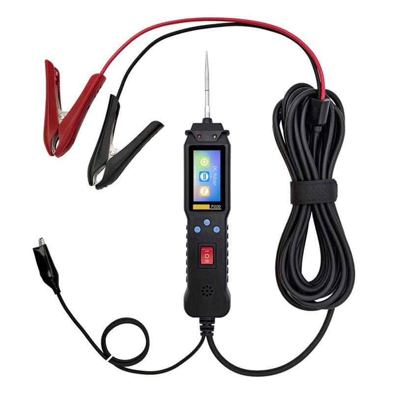 BT-P200 Car Electrical Circuit Tester Probe Pen, Voltage Resistance Test Kit For Auto Battery Testing чёрный