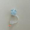 Cute Ocean Series Straw Topper for Stanley Cup 30&40 Oz, Kawaii Silicone Straw Covers Dust-Proof Reusable Straw Caps Accessories
