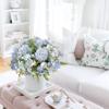 Silk Artificial Flowers Rose Artificial Bouquets  for Home Decor Garden Wedding Decoration
