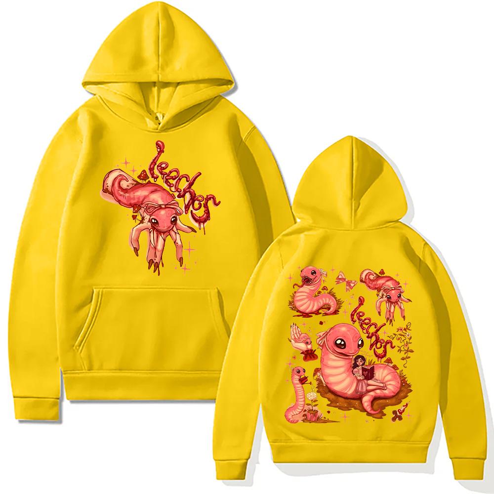 Melanie Martinez Pijawki Moda Nowe Bluzy Męskie Damskie Casualowa Bluza Polarowa Harajuku Estetyczna Odzież Pulowery