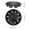 1pc Universal Automotive Wheel Hub Covers Decorative Hubcaps For Inch Car Rims Sturdy PP Material Vehicle Tire Accessories