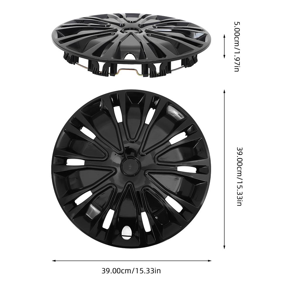 1pc Universal Automotive Wheel Hub Covers Decorative Hubcaps For Inch Car Rims Sturdy PP Material Vehicle Tire Accessories
