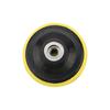 Self-Adhesive 4-Inch Flocking Sandpaper Disc for Angle Grinders - Hook & Loop Polishing Pad.