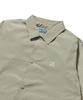 Discus Athletic Letter Logo Coach Jacket Sand Beige