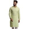 SOJANYA (Since 1958 Men' Pure Cotton Long Kurta with Embroidery