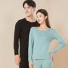 Unisex Thermal Underwear Set: Women's Base Layer, Men's German Velvet, Thickened for Winter, Perfect for Couples, Includes Autumn Pants & Tops.