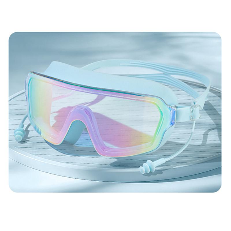 Adult Swimming Glasses, Gradient Color Lenses, Anti-Fog, Large Frame Design, Swimming Glasses For Adults, Teens, Men And Women