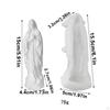 Religious Mary Statue Decoration Silicone Candle Shaping Holy Mother Sculpture Gypsum Resin Statues