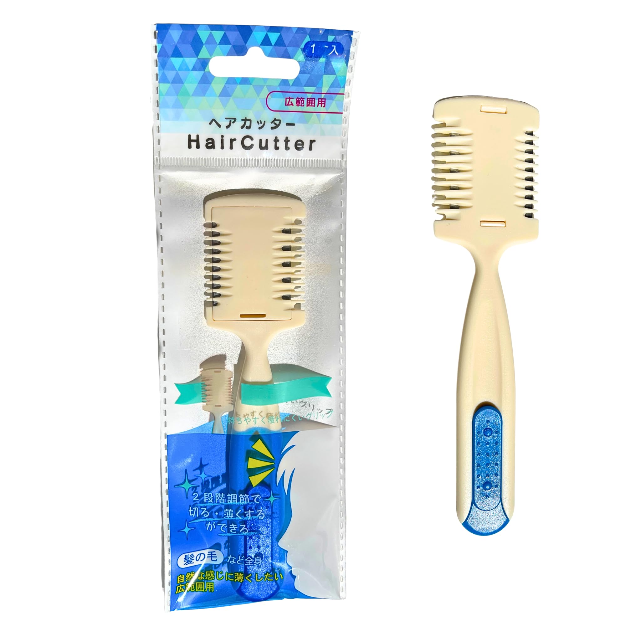 

NIKKEN Hair Cutter Made in Japan Thins and Cuts for and Body HCR-1, Blade, Naturally, Bangs, Navels, Hair, Self-Care белый