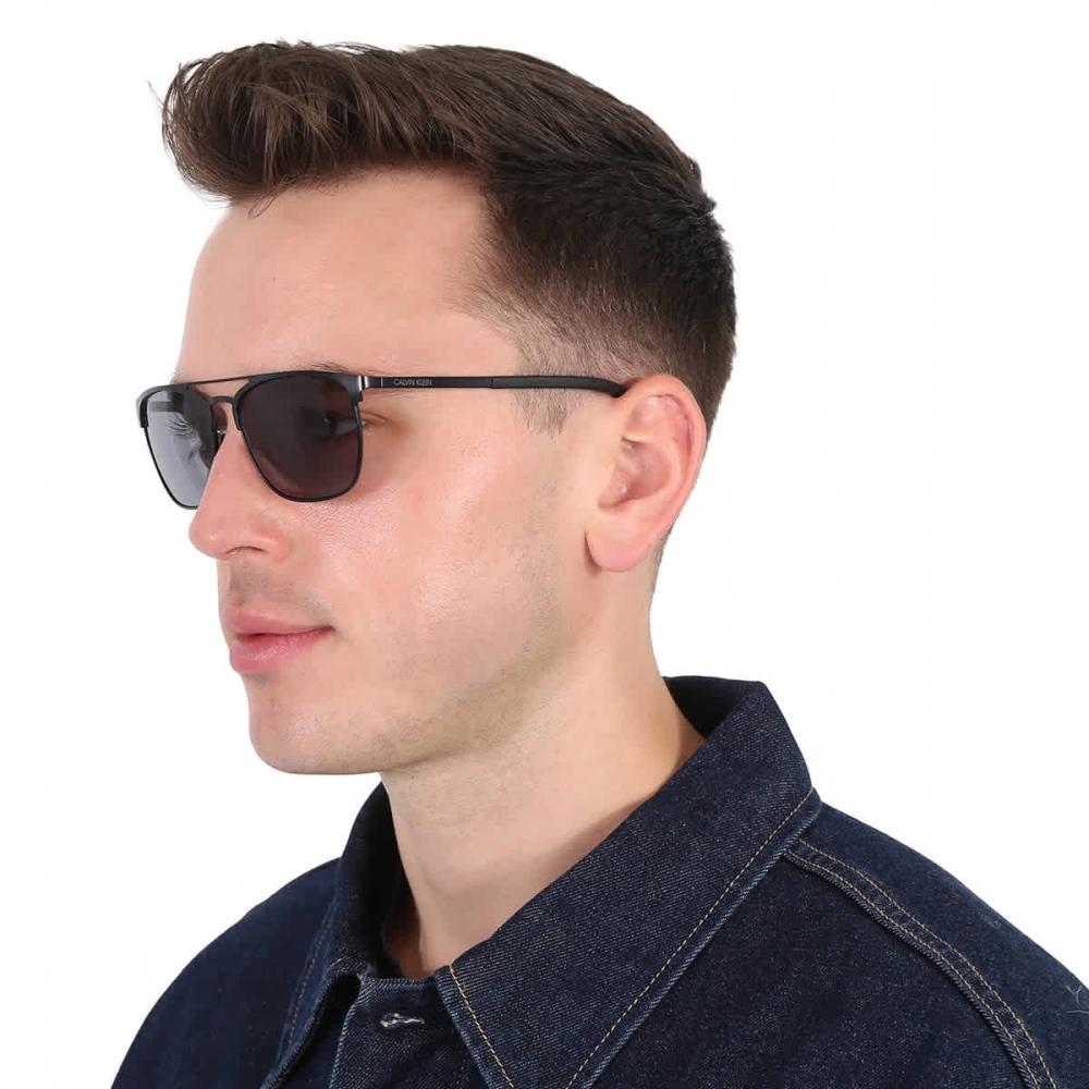 Calvin Klein Grey Square Men S SunglaSSeS ck20123S 001 55