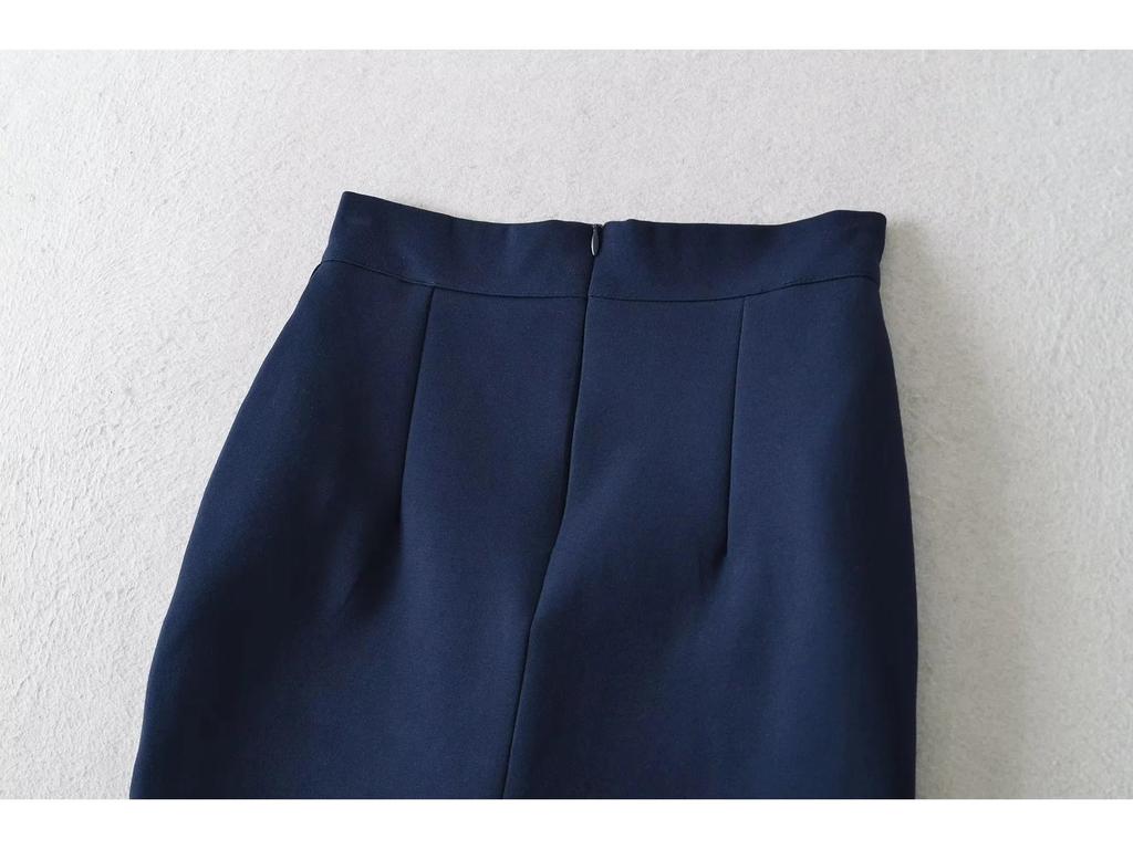 Women's High Waist Sexy Slimming Bodycon Slit Skirt