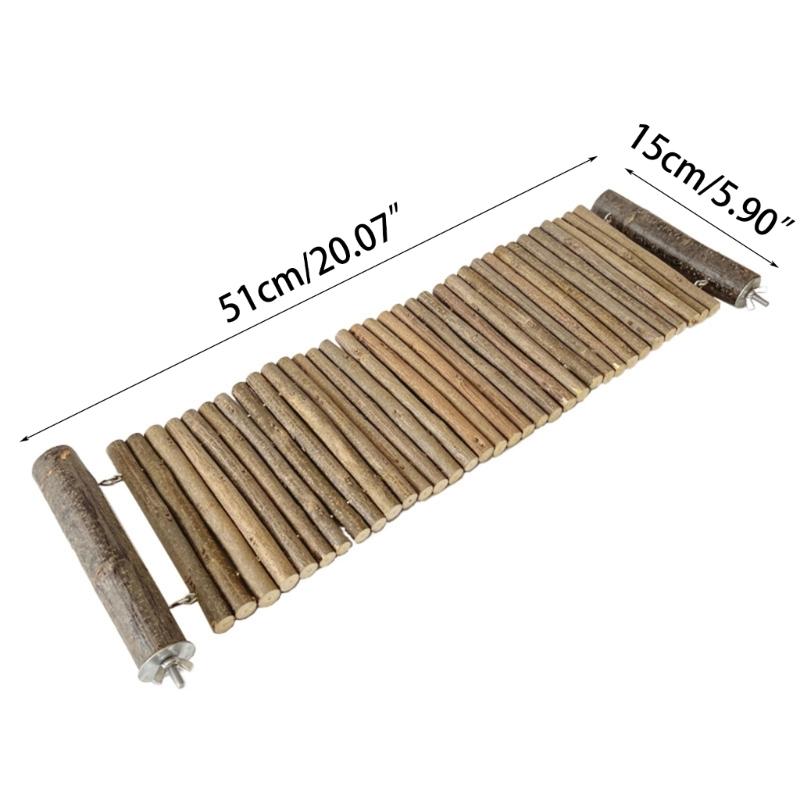 Hamsters Rodents Toy Gerbil Bridge Hammock Pet Ladder House for Ferrets Hamster Toy House Guinea Pigs Toy