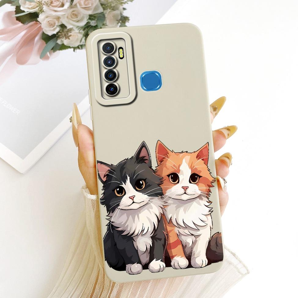 Casing For Infinix Hot 9 X655 X655C Phone Case For Infinix Hot 9 Pro X655F Cover Fashion Cartoon Cute Funny Painted Silicone