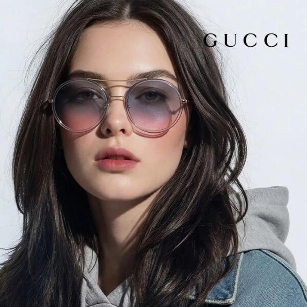 

[Gucci] Sunglasses GG0061S 023 Round Metal UV Protection Women Men GG0061S 023_J [56]