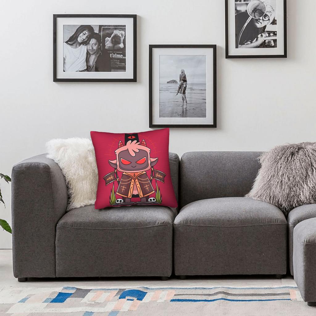 Join the Cult Pillow Case Cult Of The Lamb Comfy Pillow Cover For Couch Sofa Bedroom Kawaii Cushion Cover