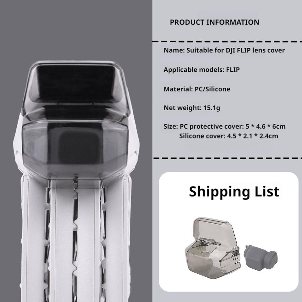 Gimbal Camera Dustproof Lens Cap Anti-scratch Lens Protector Hood Propellers Replacement Drone Accessories Shell for dji FL H4U1