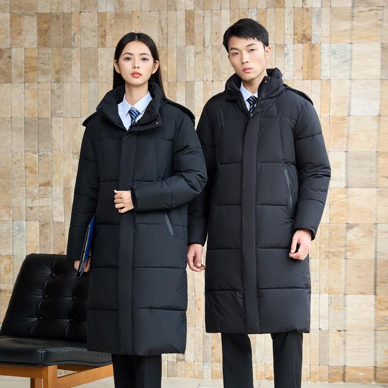 Tluoman Unisex Long Padded Winter Uniform Jacket