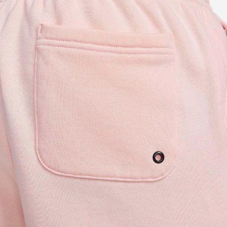 Nike Solid Color Brand Logo High Waist Shorts Men Shorts Pink DX0731-686
