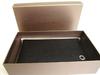 Authentic BVLGARI Man Black Leather Flap BIfold Long Wallet #a897  Refurbished