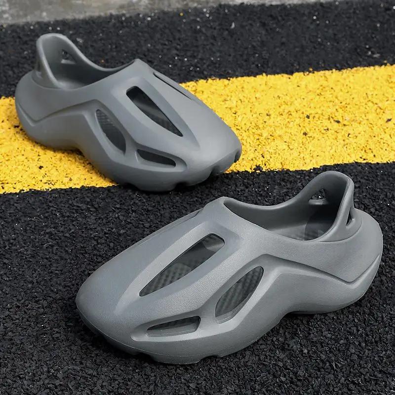 Fashion Hollowing Male Shoe Couple Color Summer 2025 Number 41 Wholesale Clearance Sale Big Size New Fashion Luxury H Eva Men's Sandal