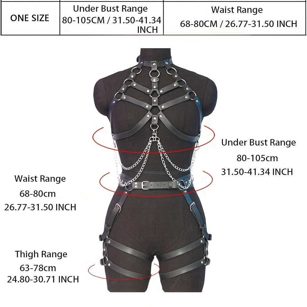 Купить Сексуальный Pu Кожа Для Тела Ремень Ремень Для Женщин БДСМ ...