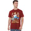 The Smurfs Unisex Adult Brainy Smurf Cookie Christmas T-Shirt